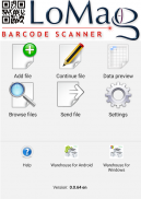 LoMag Barcode Scanner 2 Excel stock inventory data screenshot 0