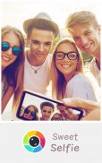 Sweet Selfie - selfie cam, beauty cam, photo edit screenshot 0