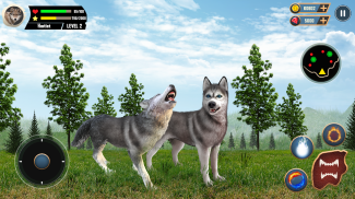 Παιχνίδια Wild Wolf Simulator screenshot 4