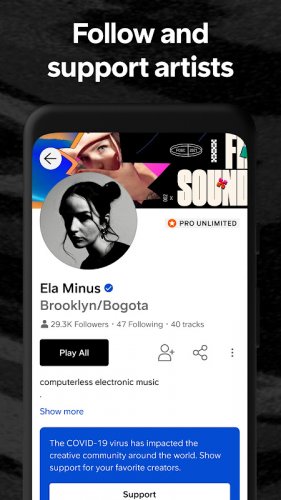 SoundCloud: Play Music & Songs screenshot 1