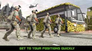 Offroad US Army Bus Transport screenshot 4