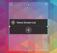 Home Screen List screenshot 1