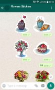 Flores Pegatinas Para WhatsApp screenshot 1