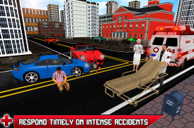 Ambulance Driver: Hospital Emergency Rescue Games screenshot 4