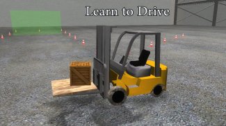 3D Forklift Parking Driving screenshot 0