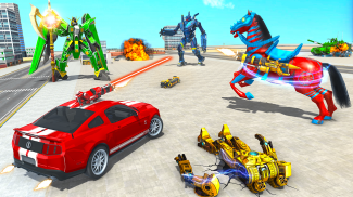 Horse Game Robot Car Game screenshot 6