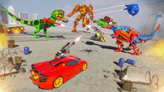 Dino Robot: Car Transformation screenshot 5