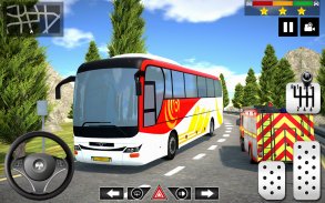 Offroad Bus Driving Simulator : Parking Games screenshot 1