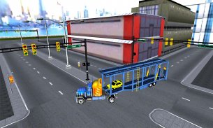 Car Transporter Parking 3D screenshot 4