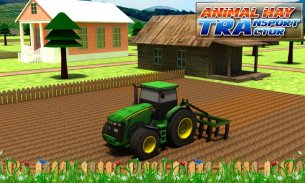 动物和干草运输拖拉机 screenshot 7