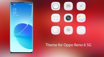 Theme for Oppo Reno 6 5G Wallpaper screenshot 0