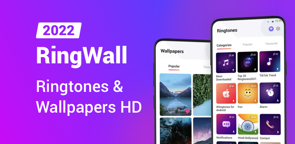 Wallpaper, Ringtone & Notification Downloading App UI Kit | Blingo by  opuslabworks