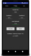 Polling Margin of Error Calculator screenshot 1