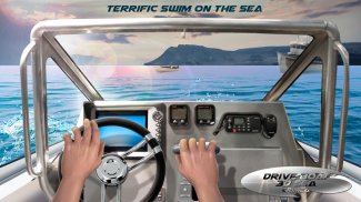 Driving Boat 3D Sea Crimea screenshot 0