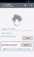 Managed Online Backup screenshot 0