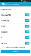 Websms - mysms out Connector screenshot 1