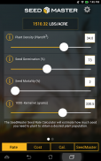 SeedMaster Seed Rate Calc screenshot 4