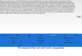 Copypasta Keyboard screenshot 3