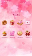 (Free)Sweet Lover GO Launcher Theme screenshot 3