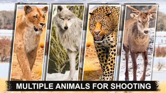 Animales Experto Caza Sniper Safari 3D screenshot 1