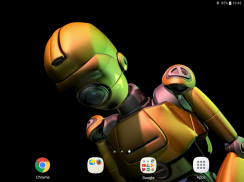 Dancing Robot Live Wallpaper screenshot 2