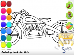 motorcycle coloring screenshot 4