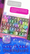 Клавиатура Emoji С Пузырьками screenshot 3