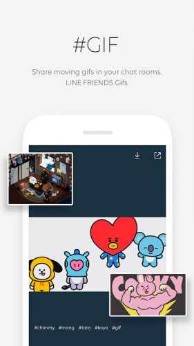 Line Friends 卡通人物 背景画面 动图2 1 7 下载android Apk Aptoide