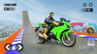 Superhero Bike Stunt Games GT screenshot 4