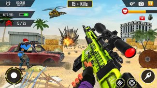 FPS Shooting Gun Games 3D screenshot 7