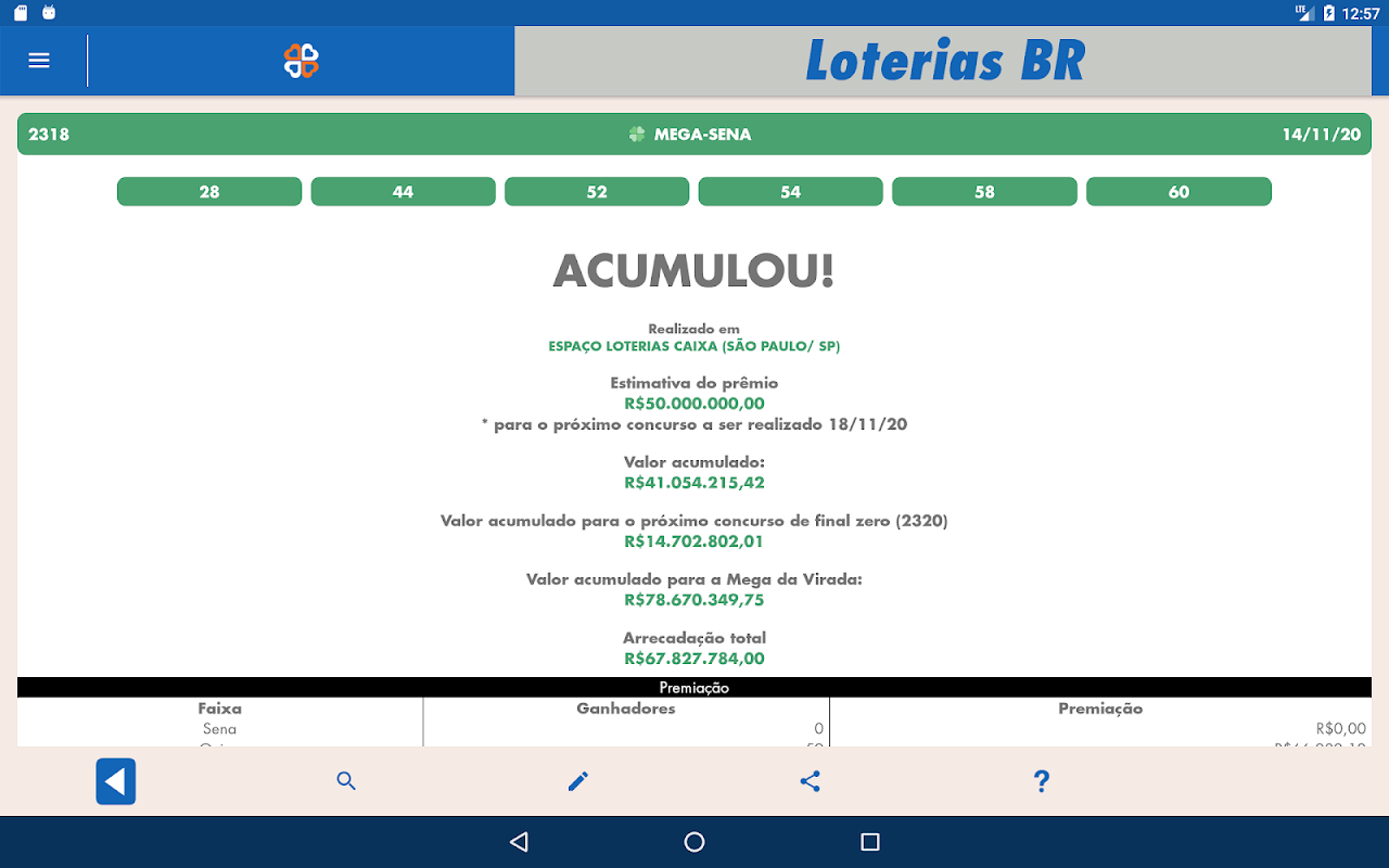 Quina Loteria Br 💰 - Gerador de Jogos, Resultados APK for Android Download