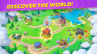 Road Trip: Royal merge games screenshot 2