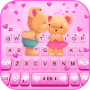 Bear Couple Tema de teclado