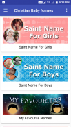 Christian Baby Name Collection screenshot 5