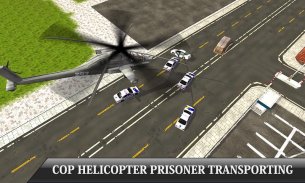 Criminal Transport Helicopter : Airplane Flight screenshot 3
