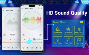 Música Player-10Bandas Equalizador Leitor de áudio screenshot 1