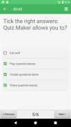 Quiz Maker (Create Quiz /Test) screenshot 1