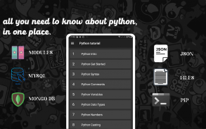 Python tutorial screenshot 1