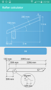 Rafter calculator screenshot 1