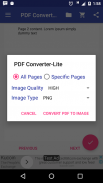 PDF to Image Converter - Lite screenshot 1