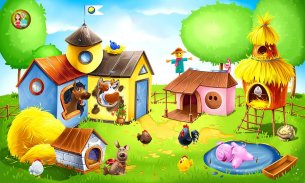 Granja de animales para niños. Juegos de niños. screenshot 4