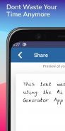 Ai HandWrite - Ai Generated Real Handwriting screenshot 4