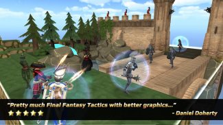 Chrono Clash - Fantasy Tactics Simulator screenshot 0