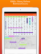 İslami Kelime Bulmaca screenshot 1