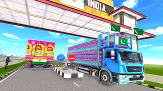 Indo Pak Truck Driver: Offroad Truck Driving Games screenshot 0