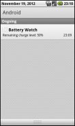 Battery Watch - Big Numbers screenshot 1