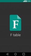 F tabel screenshot 0
