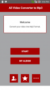 All Video Converter to Mp3 screenshot 0
