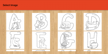 Alphabet Coloring Pages screenshot 5
