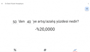 En Kolay Yüzde Hesaplayıcı screenshot 8